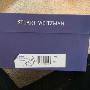 Like new Stuart Weitzman Jeweled Loafers/Mules